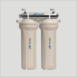 Фільтр для води під мийку триступеневий Aquakut FP-2E-UV з UV установкою