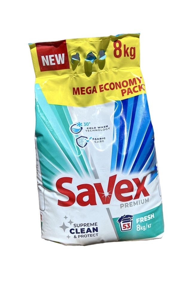 Порошок для прання Savex Premium Fresh 8 кг 53 прання