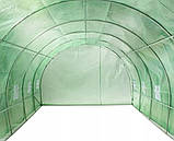 Теплиця, парник армована плівкова 24м2 VOLSO VS 08320 з вікнами 8 х 3 х 2 м зелена, фото 4