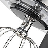 Потужний кухонний тістоміс з РК дисплеєм Top Kitchen Планетарний міксер 3 змінні насадки Кухонний комбайн, фото 6