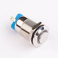 Кнопка натискна металева KHM-12-HJ-E 220V
