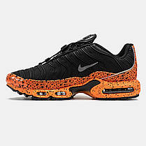 Чоловічі Кросівки Nike Air Max TN Plus Safari Black Orange / Найк Аїр Макс ТН Плюс Сафарі Чорні з Помаранчевим, фото 4