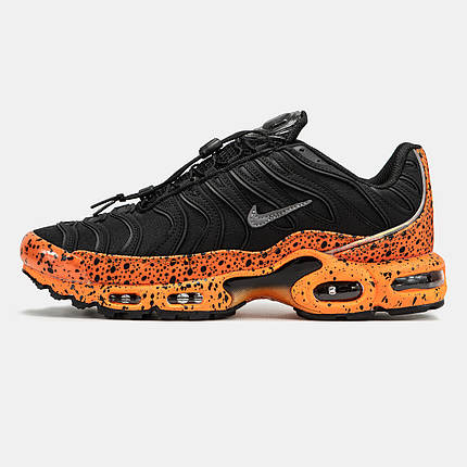 Чоловічі Кросівки Nike Air Max TN Plus Safari Black Orange / Найк Аїр Макс ТН Плюс Сафарі Чорні з Помаранчевим, фото 1