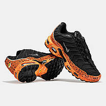 Чоловічі Кросівки Nike Air Max TN Plus Safari Black Orange / Найк Аїр Макс ТН Плюс Сафарі Чорні з Помаранчевим, фото 6