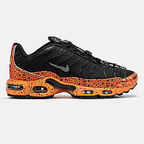 Чоловічі Кросівки Nike Air Max TN Plus Safari Black Orange / Найк Аїр Макс ТН Плюс Сафарі Чорні з Помаранчевим, фото 3