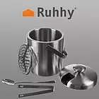 Відро для льоду — щипці + ложка Ruhhy 21159, фото 4
