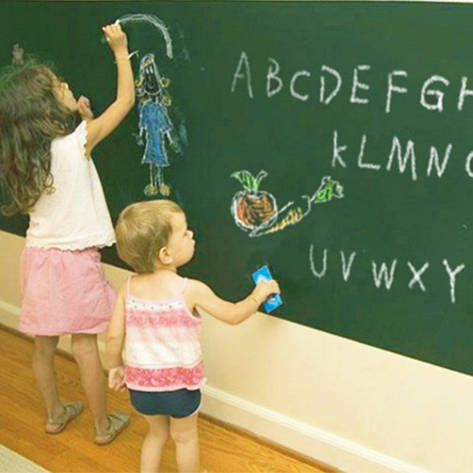 Грифельна фарба Le Vanille Blackboard зелена 0.9 л, фото 3