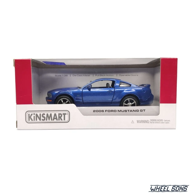 Машина металева FORD MUSTANG GT 2015 KT5386W синя