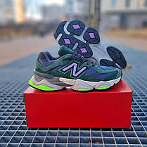 Чоловічі Кросівки New Balance 9060 Nightwatch Green Violet / Нью Беланс 9060 Найтвотч Зелені з Фіолетовим, фото 6