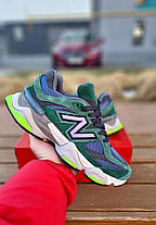 Чоловічі Кросівки New Balance 9060 Nightwatch Green Violet / Нью Беланс 9060 Найтвотч Зелені з Фіолетовим, фото 3