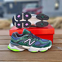 Чоловічі Кросівки New Balance 9060 Nightwatch Green Violet / Нью Беланс 9060 Найтвотч Зелені з Фіолетовим, фото 4