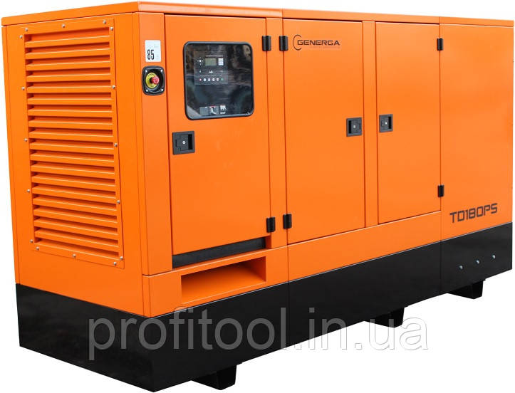 Електростанція дизельна GENERGA TD180PS в звукоізольованому кожусі (TD180PS)