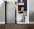 Захисний бар'єр на двері RUHHY 19380 Black (до 160 см, легкий монтаж, універсальне застосування), фото 9