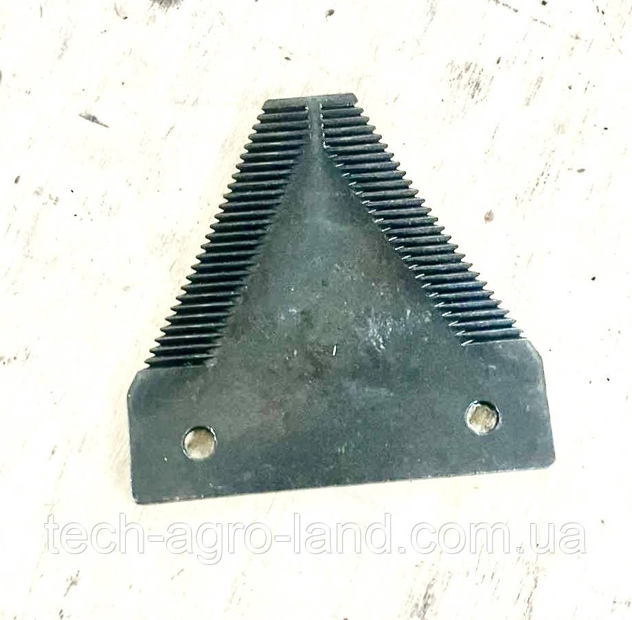 Сегмент серпоподібний зубчастий коси 4105000998 Фортшрит Fortschritt Е-302, Е-303