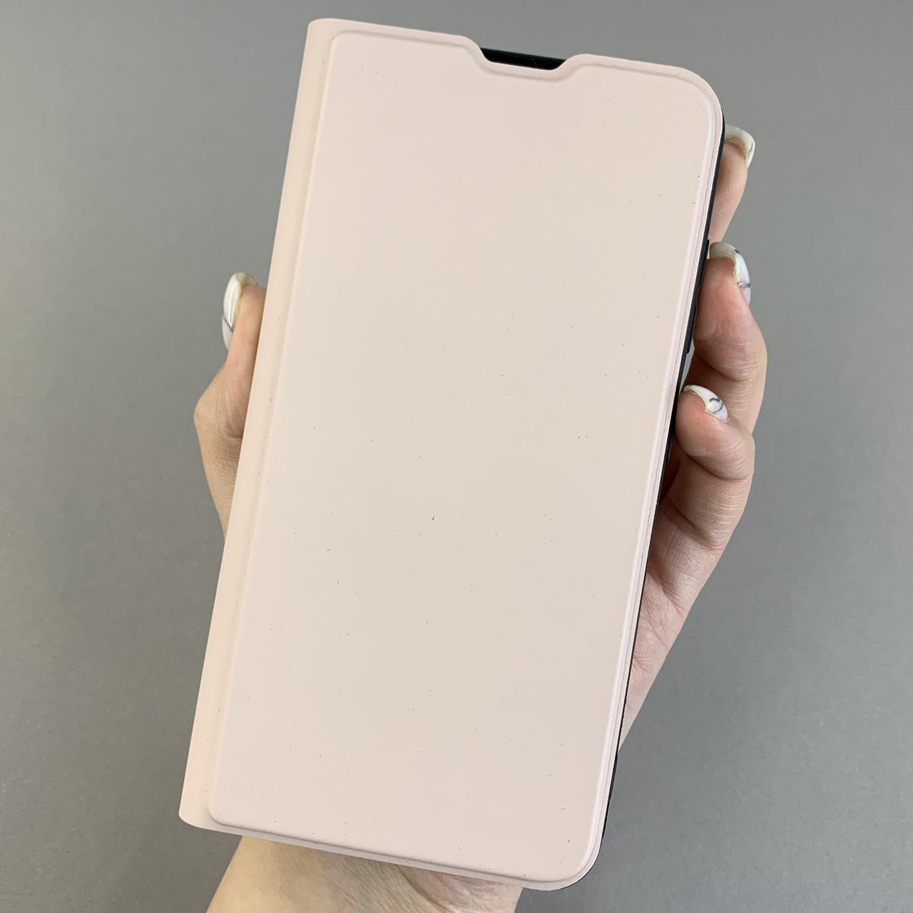 Чохол-книга для Samsung Galaxy S25 книжка софт тач із захистом камери на телефон самсунг с25 пудрова p8b