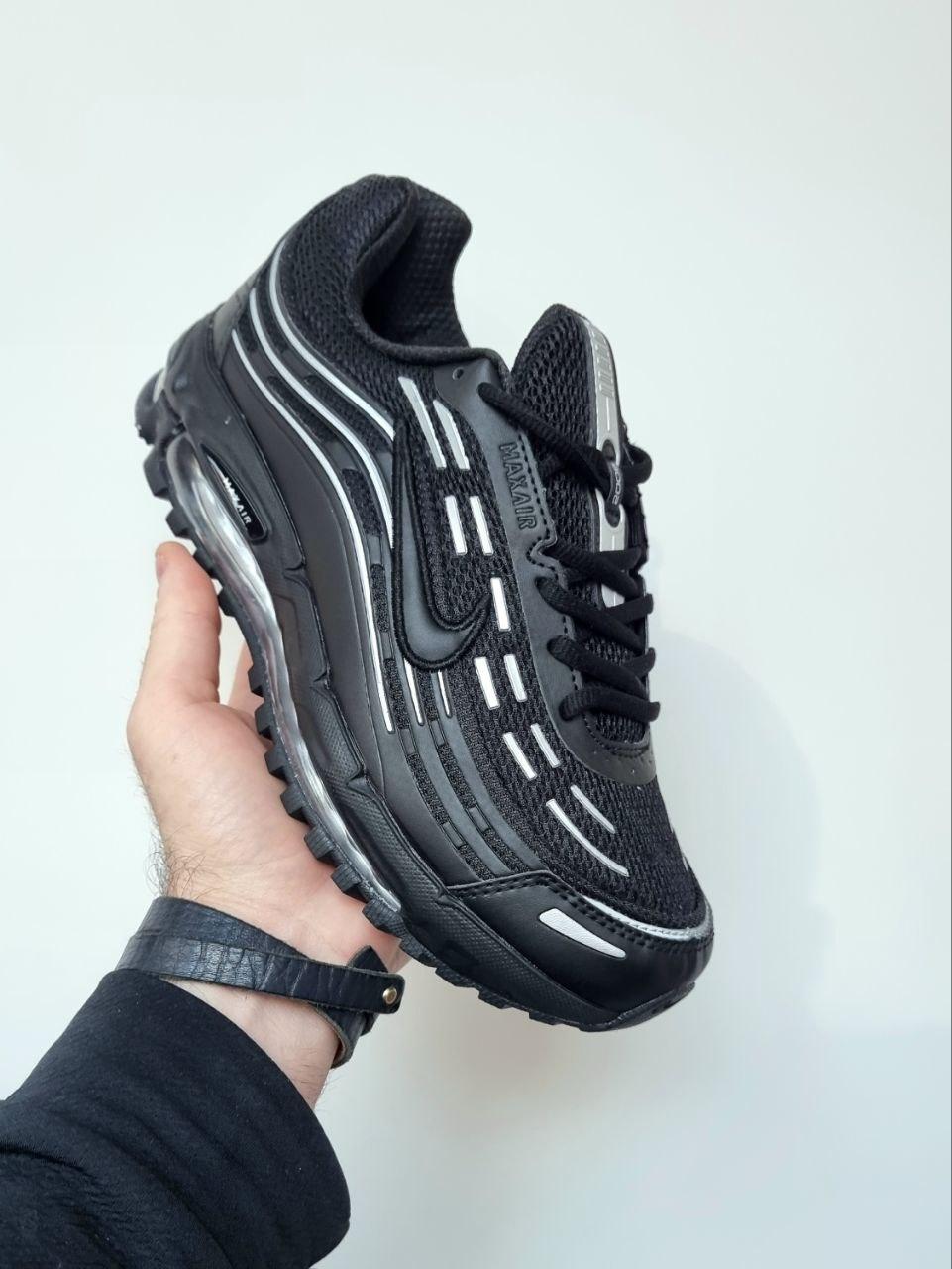 Чоловічі Кросівки Nike Air Max TL 2.5 Black White / Найк П-6000 Аїр Макс ТЛ 2.5 Чорні з Білим
