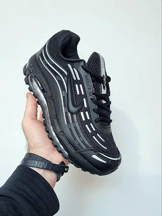 Чоловічі Кросівки Nike Air Max TL 2.5 Black White / Найк П-6000 Аїр Макс ТЛ 2.5 Чорні з Білим, фото 1