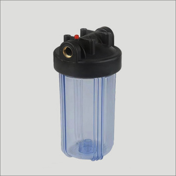 Магістральний фільтр AquaKut Big Blue 10 1" (прозорий) для холодної води, фото 1