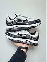 Чоловічі Кросівки Nike Air Max TL 2.5 White Black / Найк П-6000 Аїр Макс ТЛ 2.5 Білі з Чорним, фото 5