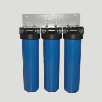 Потрійна система фільтрації AquaKut Big Blue 20 1" для холодної води, фото 1