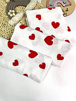 Пелюшка з мусліна 2-х шарова 90х80