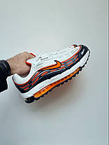 Чоловічі Кросівки Nike Air Max TL 2.5 White Orange / Найк П-6000 Аїр Макс ТЛ 2.5 Білі з Помаранчевим, фото 6