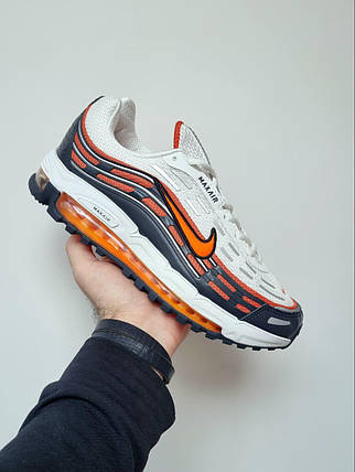 Чоловічі Кросівки Nike Air Max TL 2.5 White Orange / Найк П-6000 Аїр Макс ТЛ 2.5 Білі з Помаранчевим, фото 1