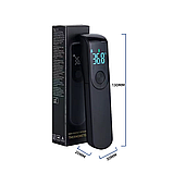 Медичний інфрачервоний безконтактний термометр із LED-дисплеєм, білий, фото 5