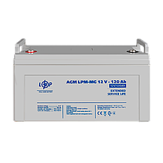 Акумулятор мультигелевий LPM-MG 12V - 120 Ah, фото 3