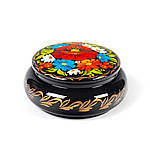 Скринька розписна ручної роботи в техніці Петриківський розпис Сапфір ШК-05 мал. 121