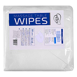 Серветки для масажного столу, 35х40 см, 50 шт., складені