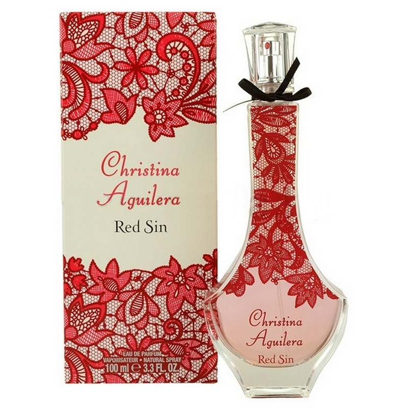 Christina Aguilera Red Sin парфюмированная вода 100 ml. (Кристина Агилера Ред Син) - фото 1 - id-p454442690