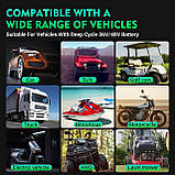 Зарядний пристрій HTRC P3648 36В 18А / 48В 13А для кислотних, GEL, AGM, LiFePO4 акумуляторів, фото 7