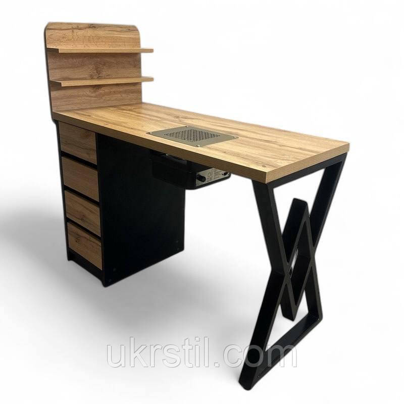 Манікюрний стіл Mark SM-100 plus з надбудовою, фото 1