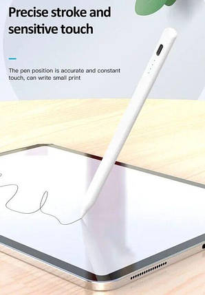 Стилус XO ST-03 Active Magnetic Capacitive Pen iPad White, фото 2