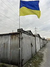 Флагшток телескопічний 5м, вудка-тримач для прапора