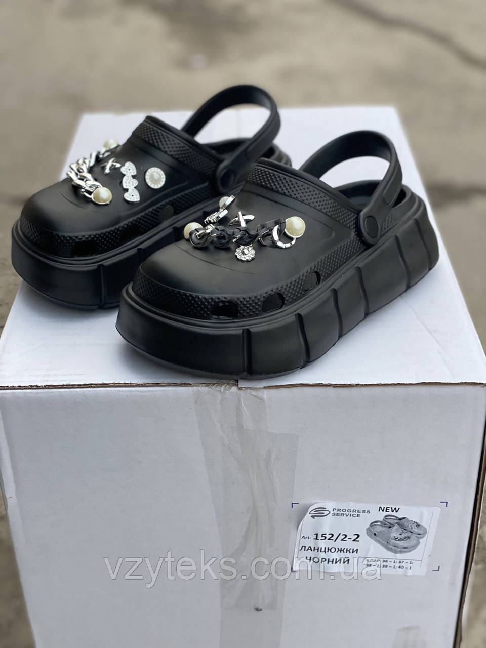 Жіночі крокси гуртом Progress, фото 1