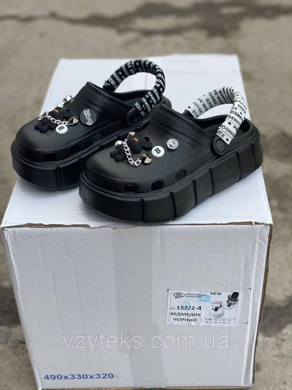 Жіночі крокси гуртом Progress, фото 1