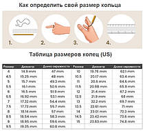 Кільце Володаря перснів зі світним написом | Розімр12, фото 6