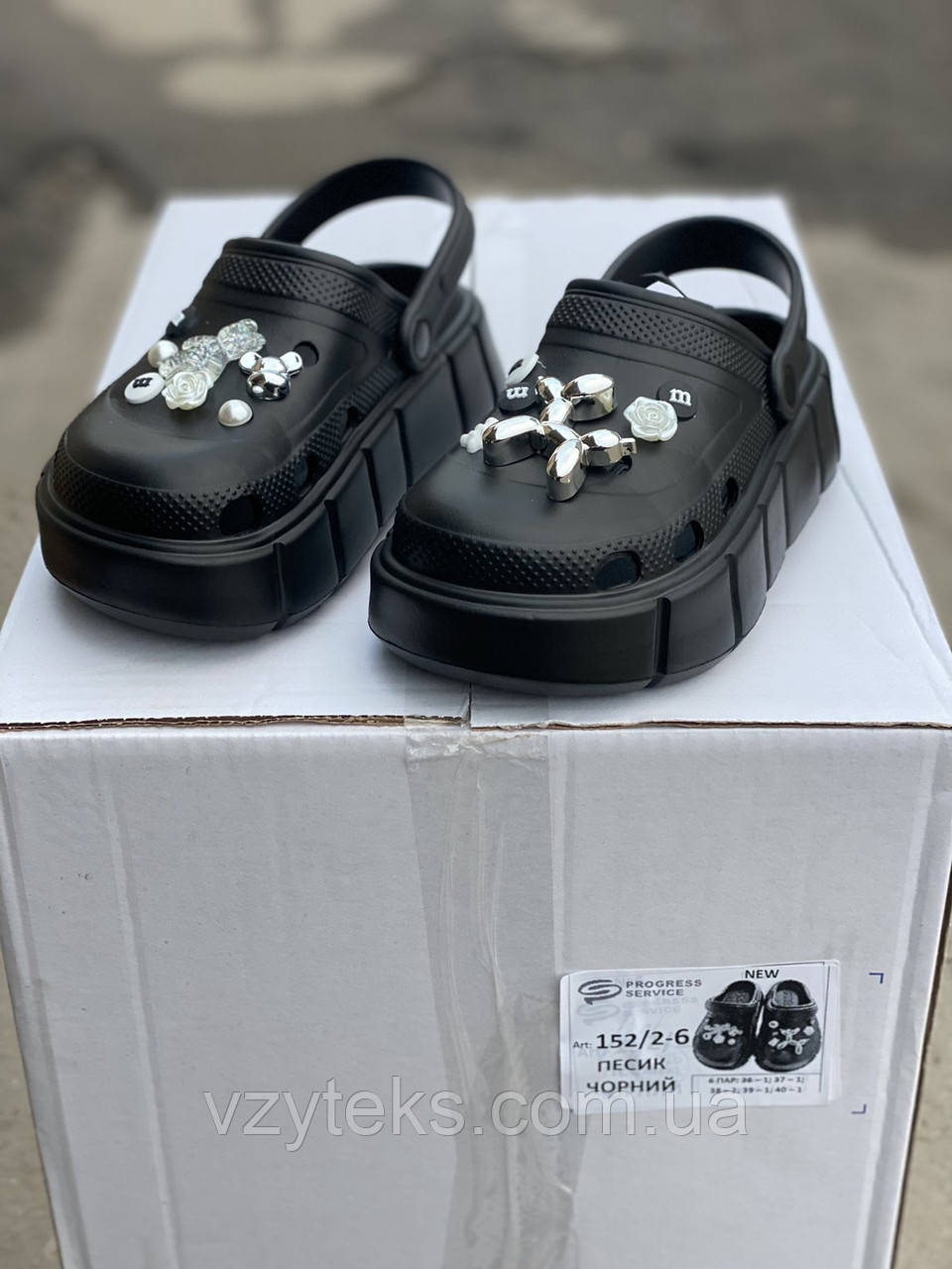 Жіночі крокси гуртом Progress, фото 1