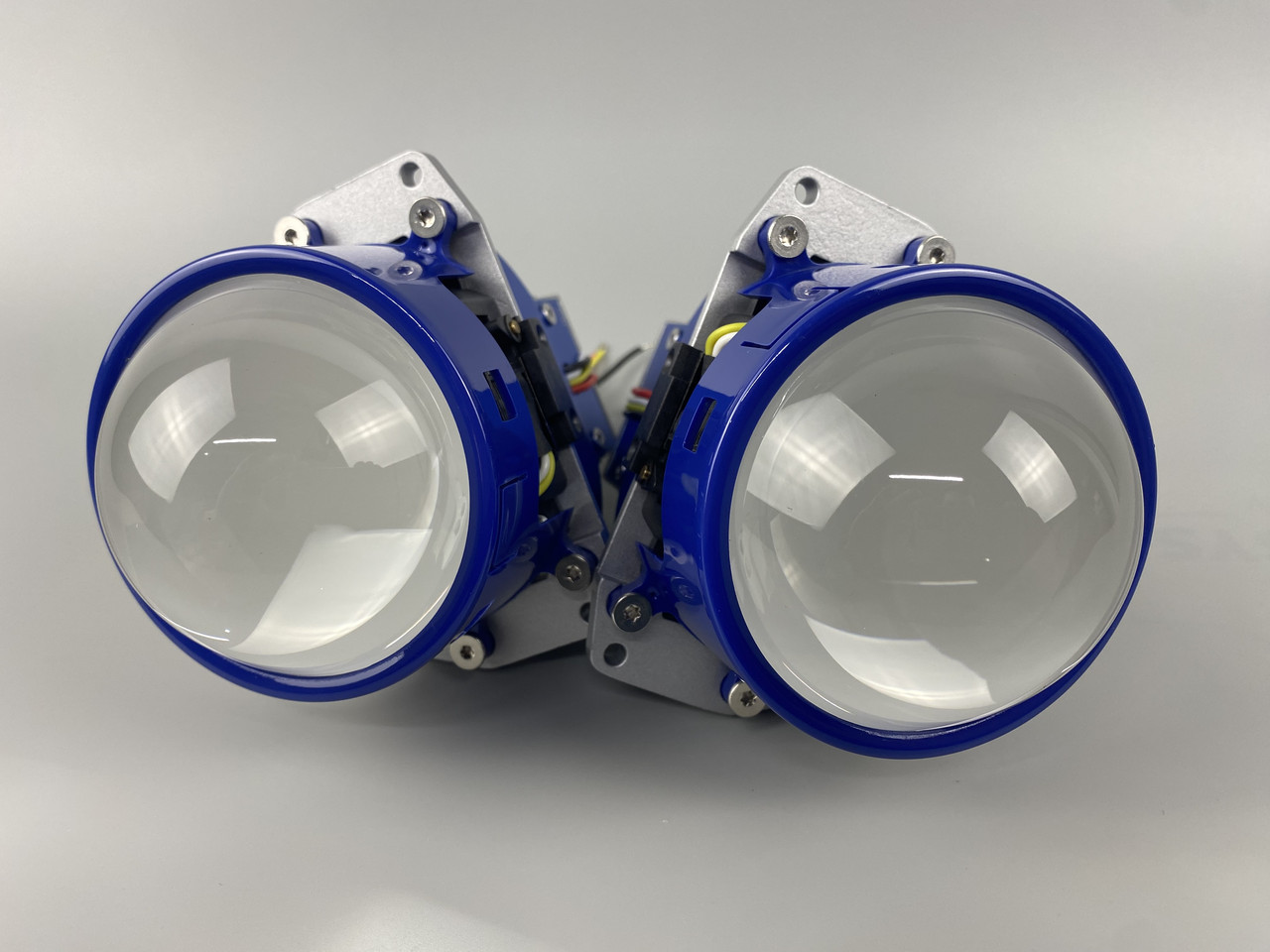 Лінза LED 3 дюйми, 12 V (комплект 2 шт.) 55W — ближній/дальній W50, фото 1