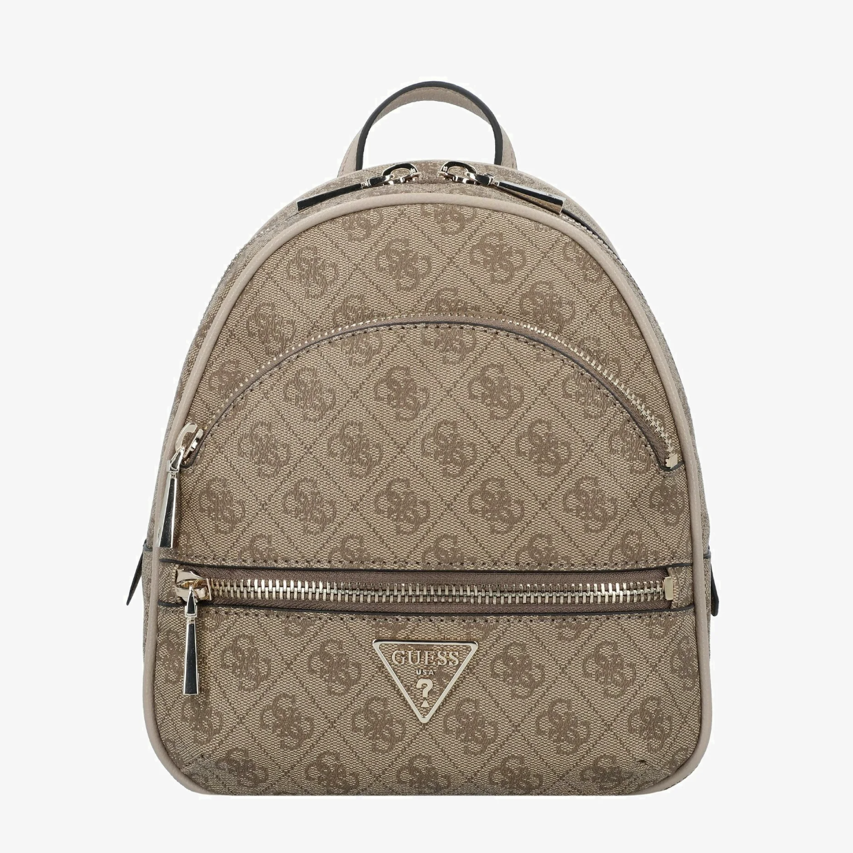 Guess Manhattan рюкзак жіночий шкіряний Бежевий. (G0350)