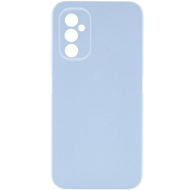 Чохол Silicone Cover Lakshmi Full Camera (AA) для Samsung Galaxy A26 5G | Мікрофібра Блакитний / Sky Blue