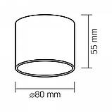 Світильник VIDEX під лампу GX53 накладний Білий (VL-SPF26A-W), фото 3