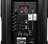 Колонка-валіза переносна на колесах з 2 мікрофонами та пультом ZXX-7878 60Вт, фото 6