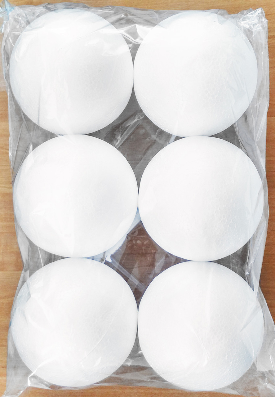 Пінопластові кулі (для композицій) 15 см, фото 1