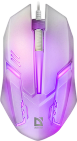 Миша Defender Cyber MB-560L RGB White (52561)