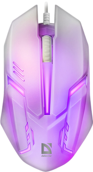 Миша Defender Cyber MB-560L RGB White (52561), фото 1