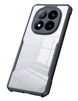 Чохол на POCO X7 захисний протиударний TPU+PC (полікарбонат) силіконовий "W-Sheild"