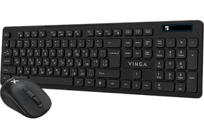 Комплект (клавіатура, миша) Vinga KBSW-100 Black